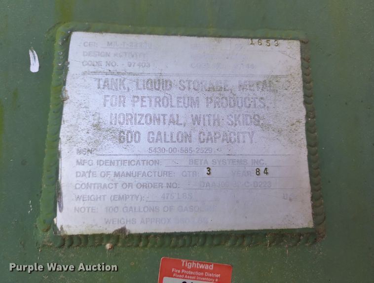 image for item DL6632 Tank