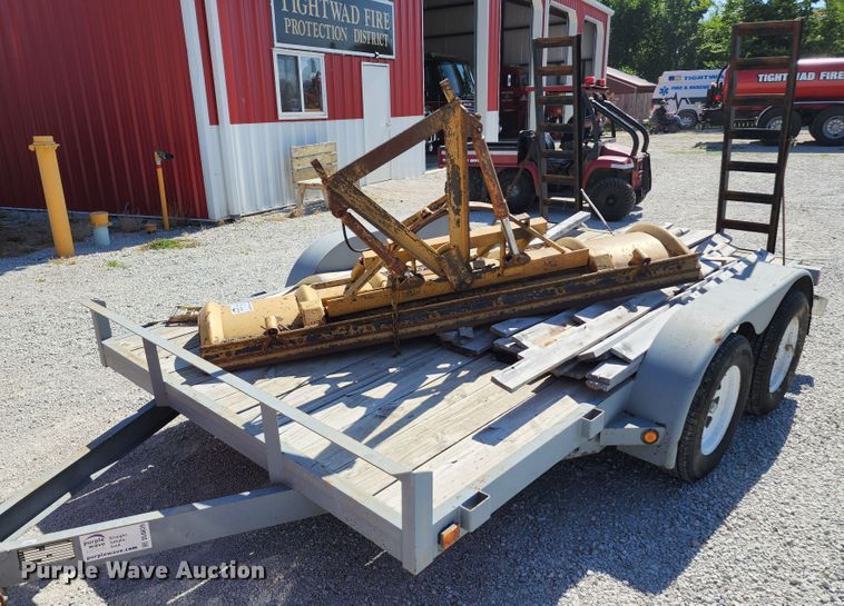 image for item DL6639 2003 Neal Manufacturing  utility trailer