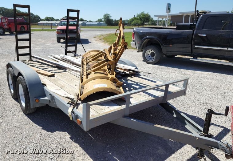 image for item DL6639 2003 Neal Manufacturing  utility trailer