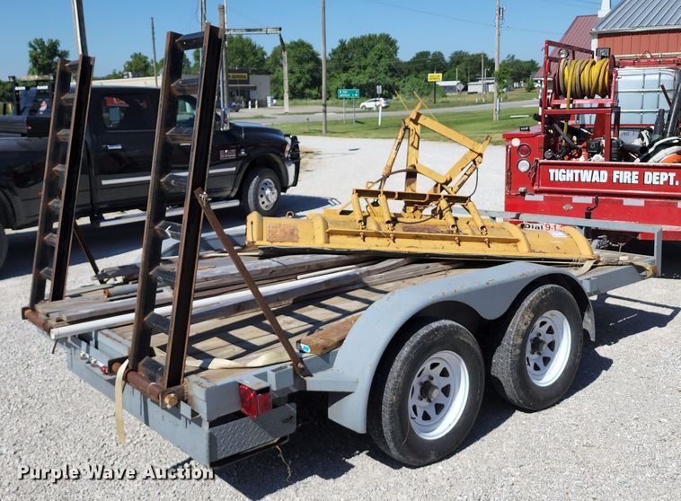 image for item DL6639 2003 Neal Manufacturing  utility trailer