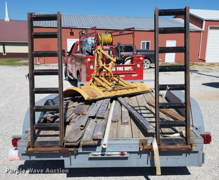 image for item DL6639 2003 Neal Manufacturing  utility trailer