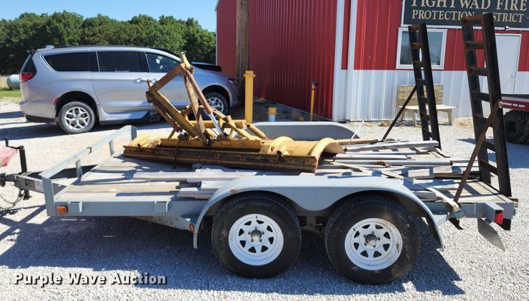 image for item DL6639 2003 Neal Manufacturing  utility trailer