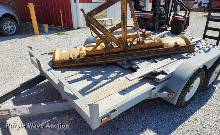 image for item DL6639 2003 Neal Manufacturing  utility trailer