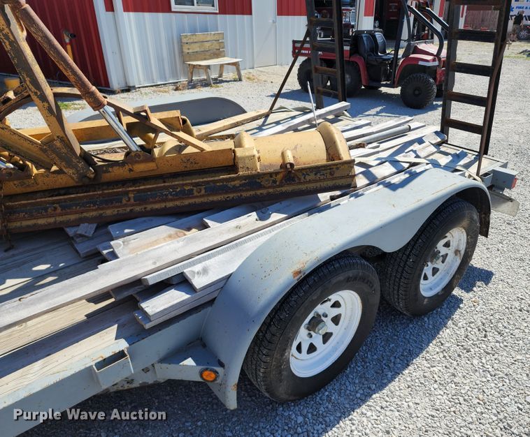 image for item DL6639 2003 Neal Manufacturing  utility trailer