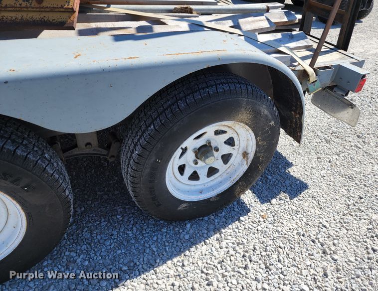 image for item DL6639 2003 Neal Manufacturing  utility trailer