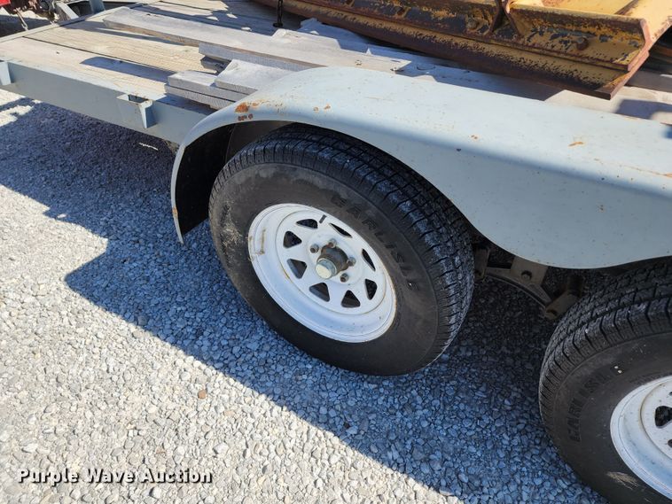 image for item DL6639 2003 Neal Manufacturing  utility trailer