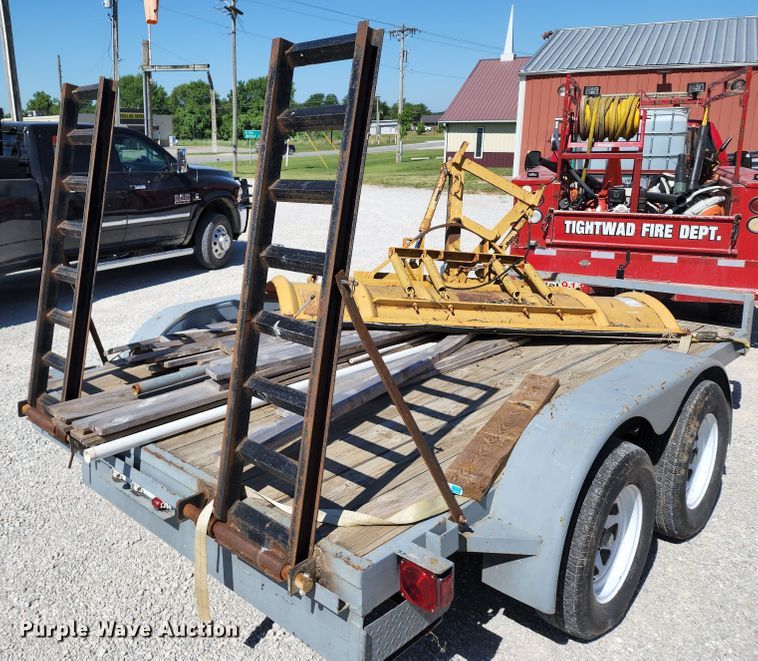 image for item DL6639 2003 Neal Manufacturing  utility trailer