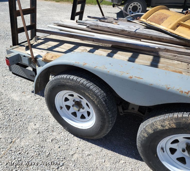 image for item DL6639 2003 Neal Manufacturing  utility trailer