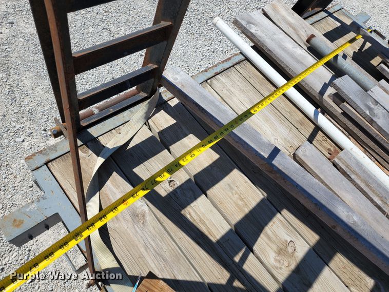 image for item DL6639 2003 Neal Manufacturing  utility trailer