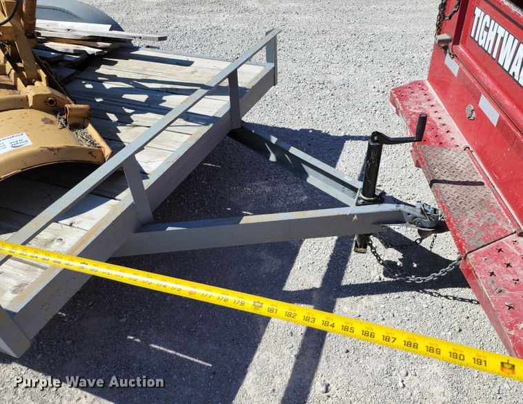 image for item DL6639 2003 Neal Manufacturing  utility trailer