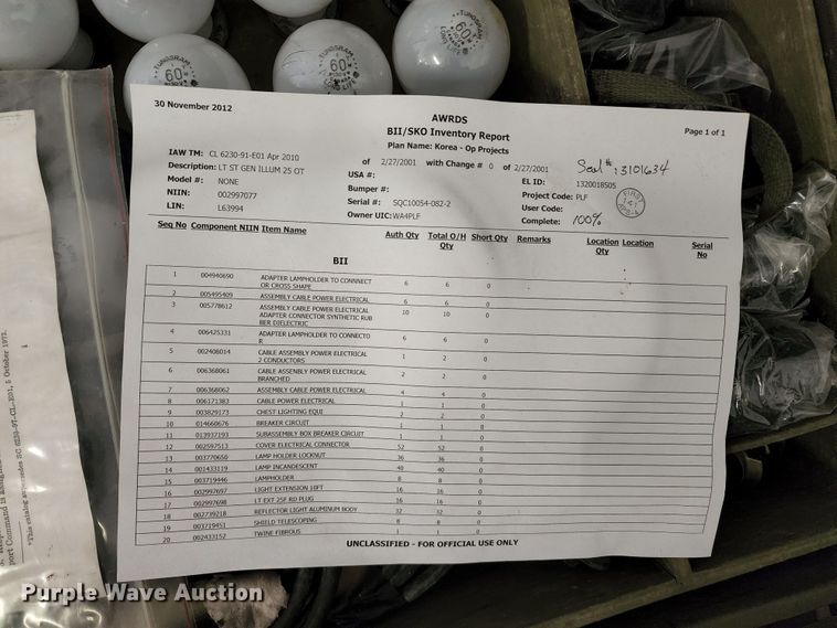 image for item DL6642 (4) boxes of string lights