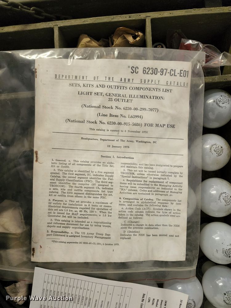 image for item DL6642 (4) boxes of string lights
