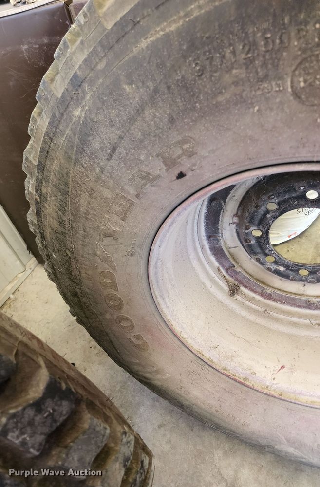 image for item DL6643 (4) Goodyear Wrangler tires and wheels