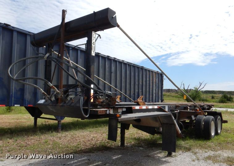 image for item DM2262 2007 Benlee TA60TC34  roll-off container trailer