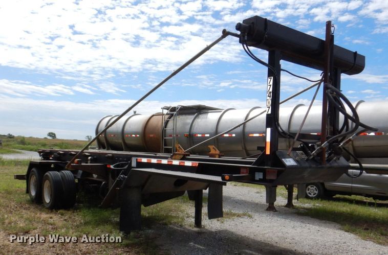 image for item DM2262 2007 Benlee TA60TC34  roll-off container trailer