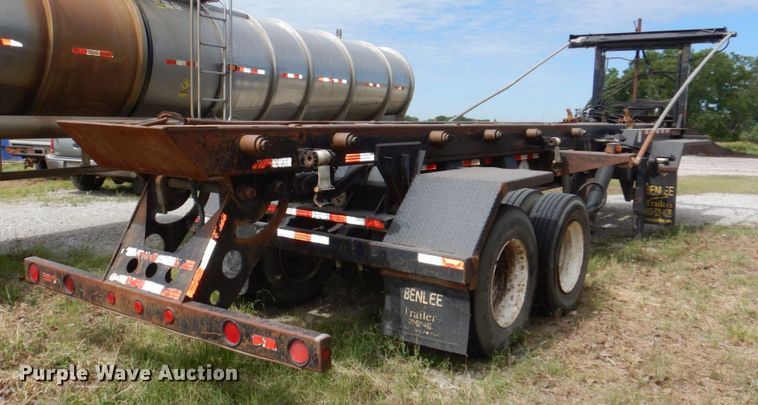 image for item DM2262 2007 Benlee TA60TC34  roll-off container trailer