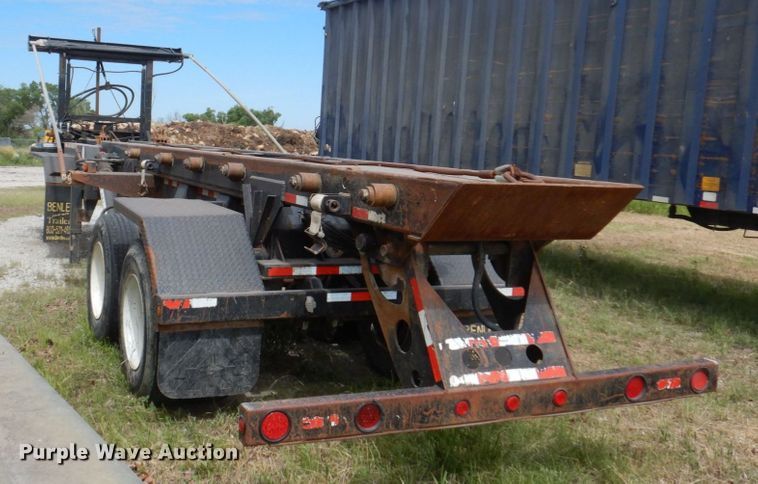 image for item DM2262 2007 Benlee TA60TC34  roll-off container trailer
