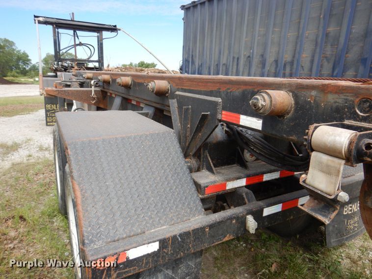 image for item DM2262 2007 Benlee TA60TC34  roll-off container trailer