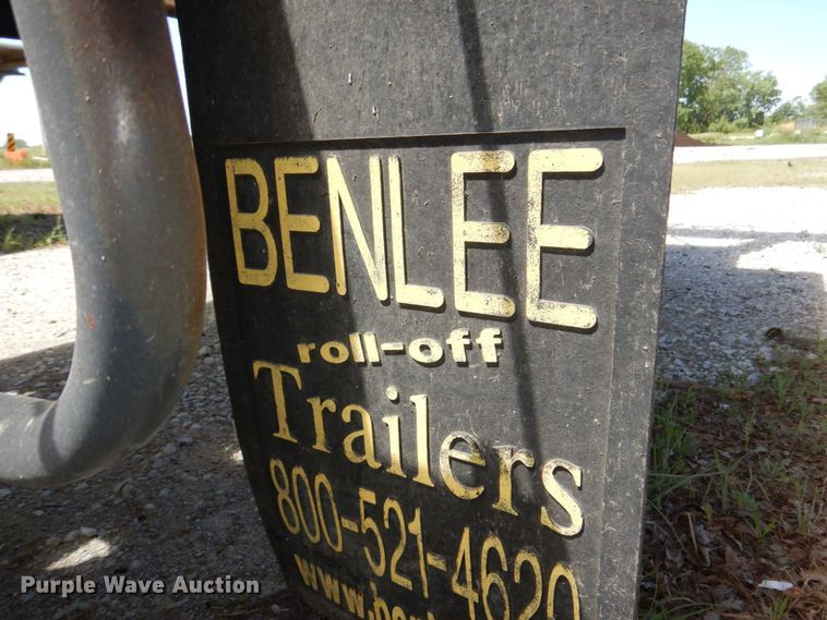 image for item DM2262 2007 Benlee TA60TC34  roll-off container trailer