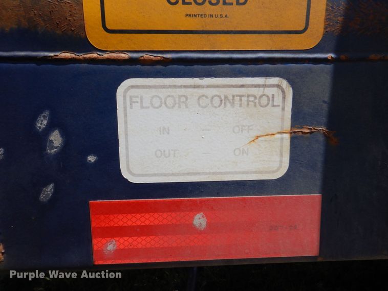 image for item DM2263 2005 Wilkens 54115SPOT  walking floor trailer