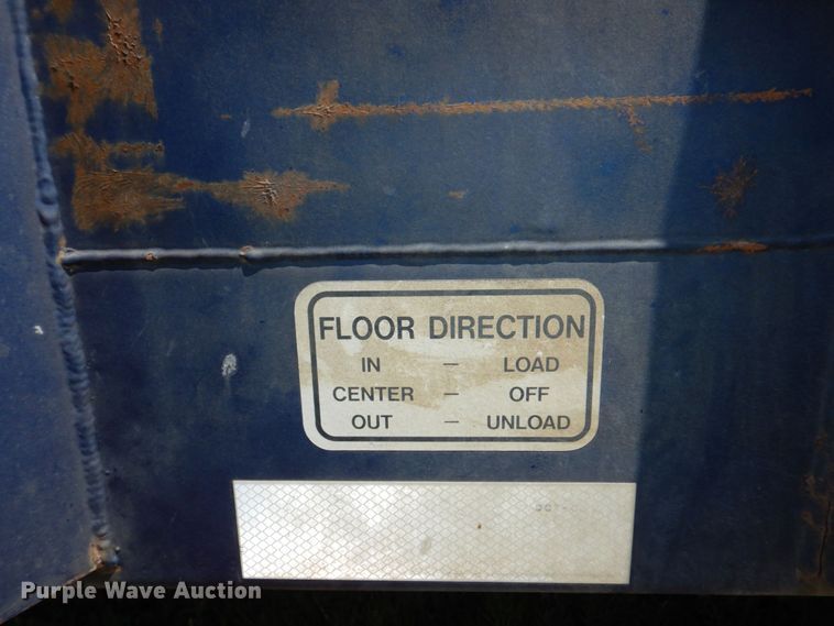 image for item DM2263 2005 Wilkens 54115SPOT  walking floor trailer