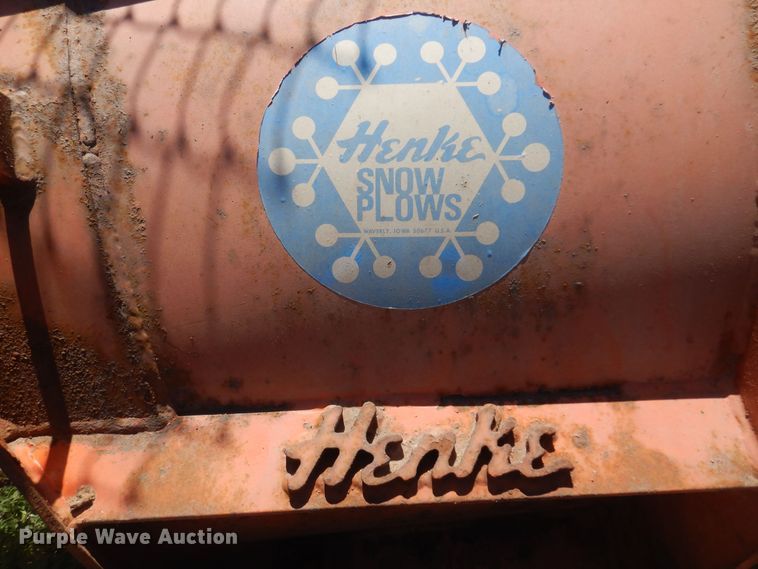 image for item DN0385 Henke  snow plow