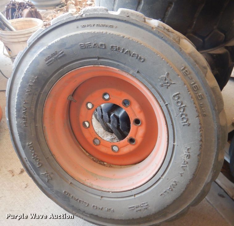 image for item DN0387 (5) skid steer tires