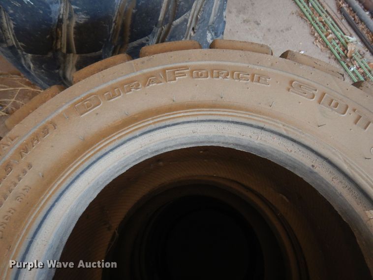 image for item DN0387 (5) skid steer tires