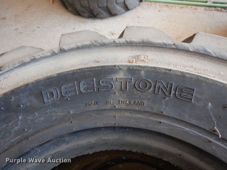 image for item DN0387 (5) skid steer tires