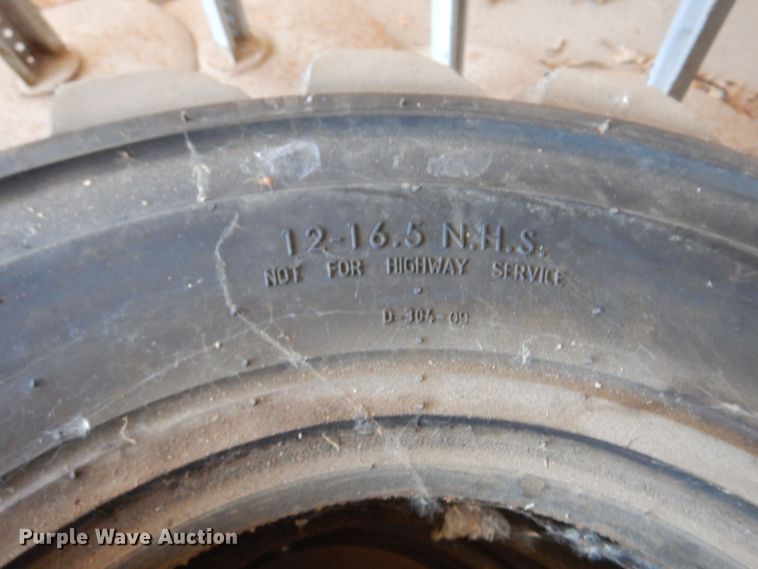image for item DN0387 (5) skid steer tires