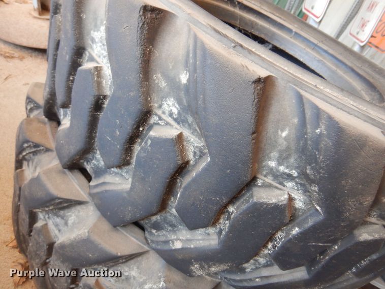 image for item DN0387 (5) skid steer tires