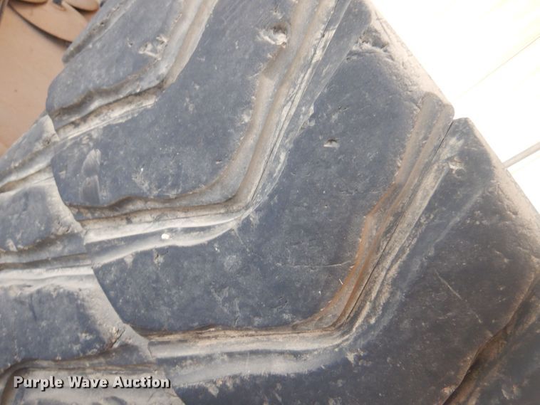 image for item DN0388 (4) soild skid steer tires and wheels