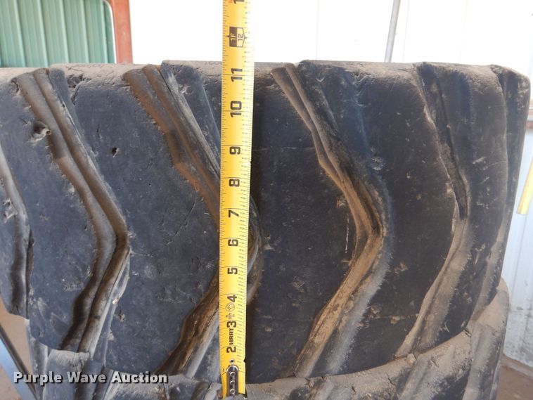 image for item DN0388 (4) soild skid steer tires and wheels