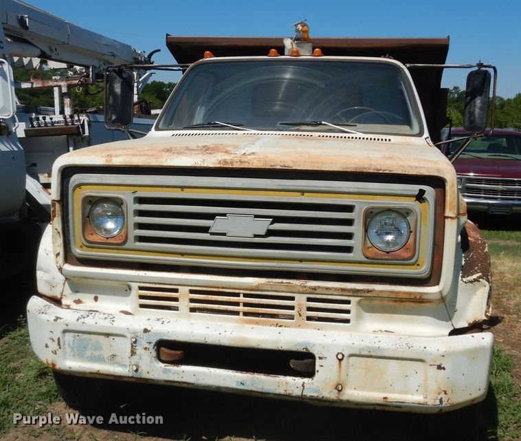 image for item DN1583 1975 Chevrolet C60  dump truck