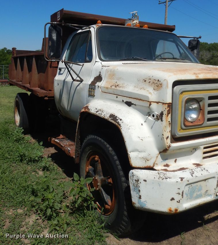 image for item DN1583 1975 Chevrolet C60  dump truck