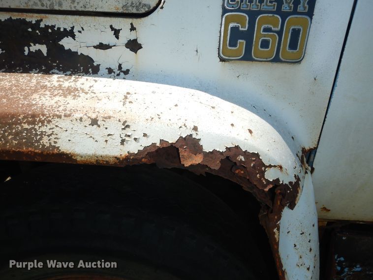 image for item DN1583 1975 Chevrolet C60  dump truck