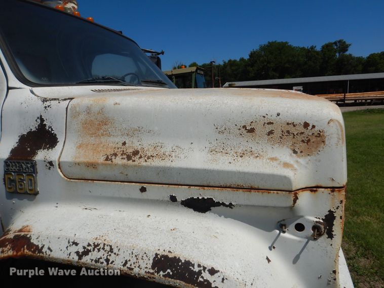 image for item DN1583 1975 Chevrolet C60  dump truck