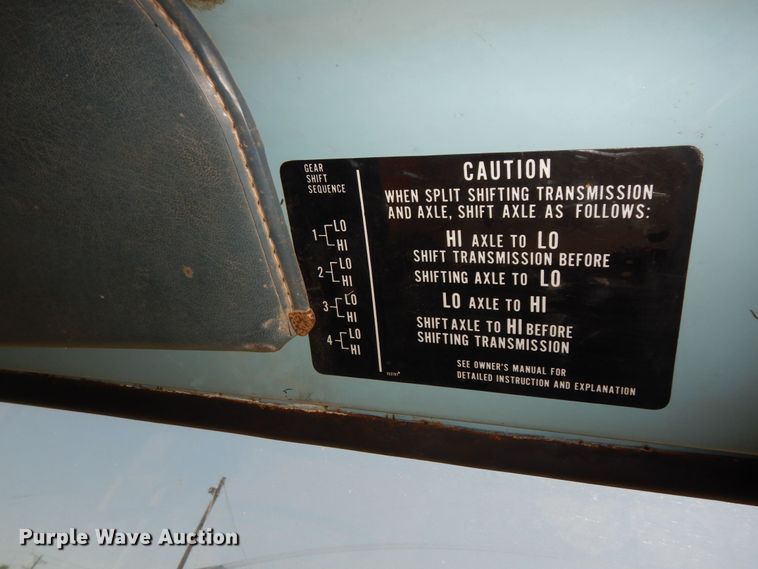 image for item DN1583 1975 Chevrolet C60  dump truck