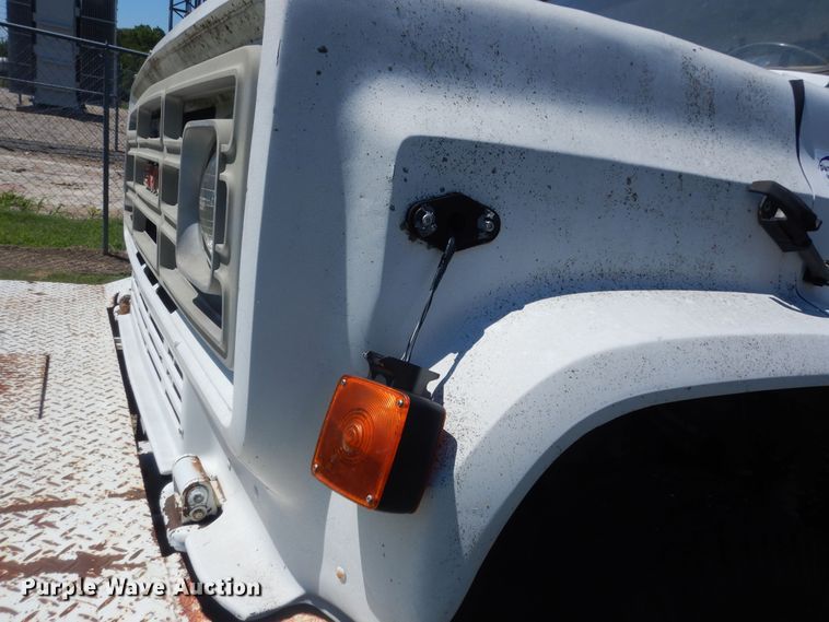 image for item DN1584 1989 GMC C6000  digger derrick truck