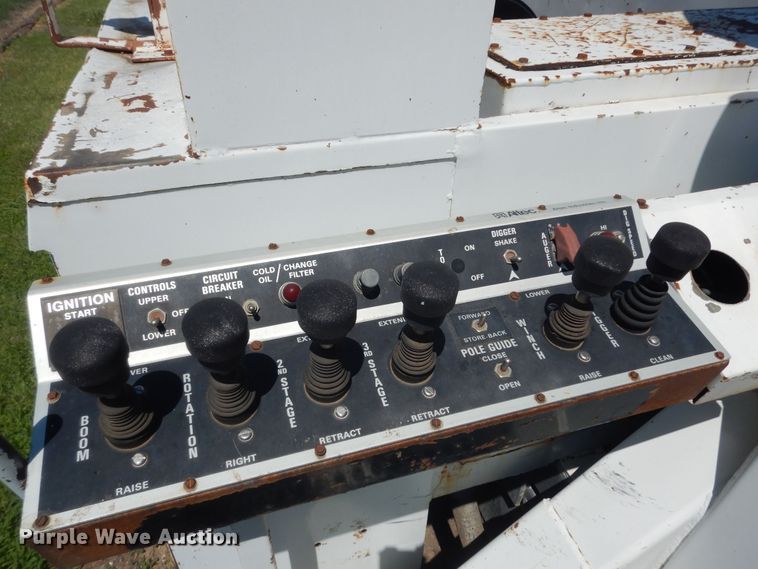 image for item DN1584 1989 GMC C6000  digger derrick truck