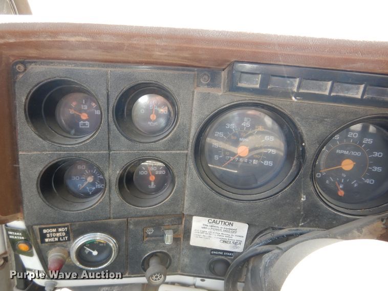 image for item DN1584 1989 GMC C6000  digger derrick truck