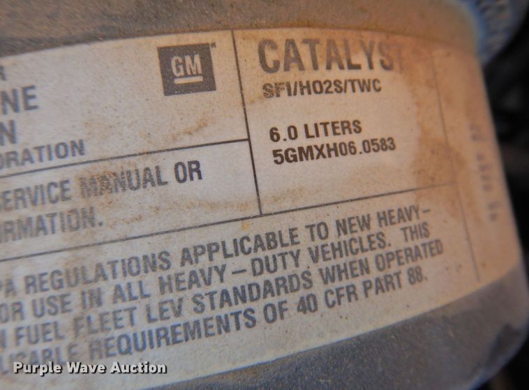 image for item DP4369 2005 GMC Savana  school bus