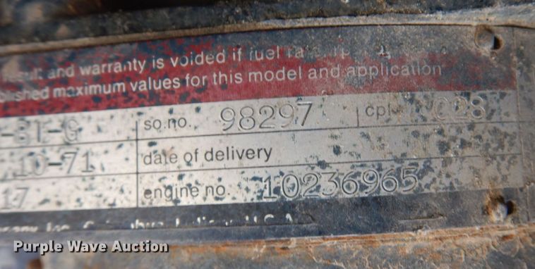 image for item DP5585 1972 Hol-gar MB-16  generator