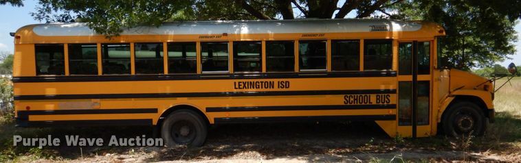 image for item DR1860 2002 Thomas  school bus
