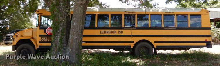 image for item DR1860 2002 Thomas  school bus
