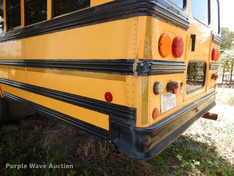 image for item DR1860 2002 Thomas  school bus