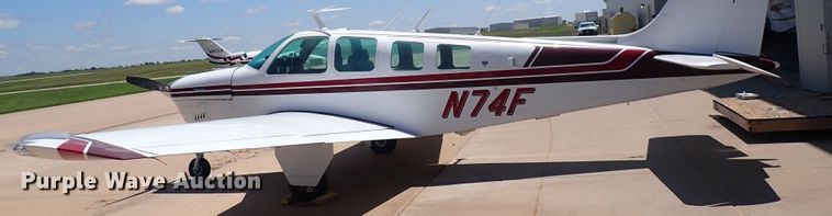 image for item DS7109 1976 Beechcraft Bonanza A-36  airplane