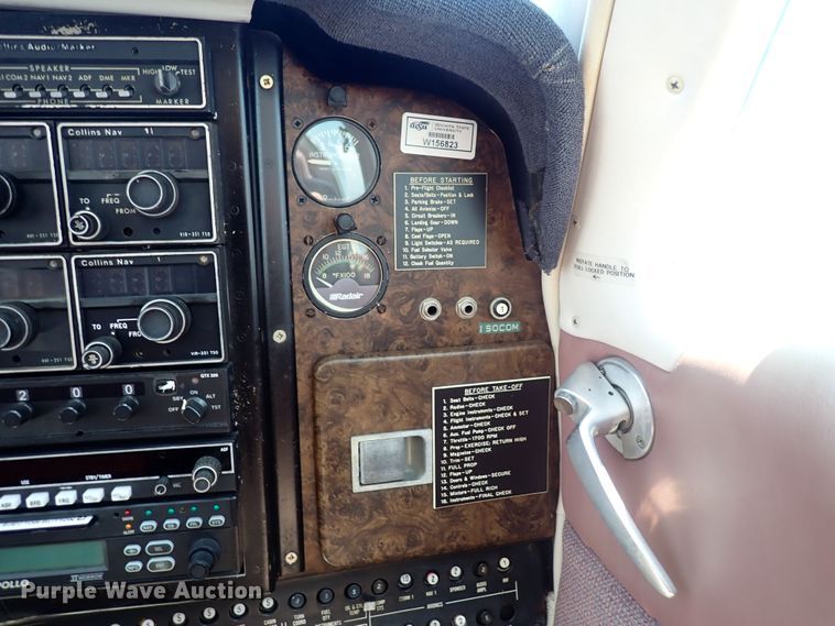 image for item DS7109 1976 Beechcraft Bonanza A-36  airplane