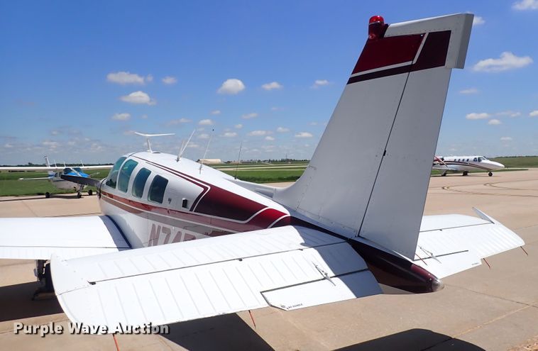 image for item DS7109 1976 Beechcraft Bonanza A-36  airplane