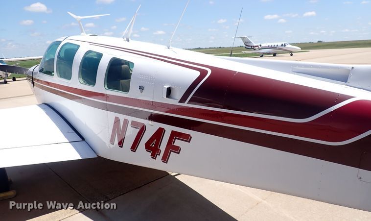 image for item DS7109 1976 Beechcraft Bonanza A-36  airplane